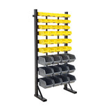 Gorilla Storage Rack Single Sided with Bins - GSR-SGL-SET