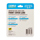Arcmaster XC20, XC30, XC40 Front Cover Lens & ProLite Helmets 5 Pack - WHCL110F