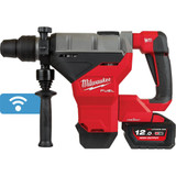 Milwaukee M18™ FUEL™ 44mm SDS Max Rotary Hammer with ONE-KEY™ (Tool Only) - M18FHM-0