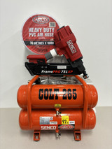 Airco Colt 265 Compressor Framing Bundle With SN751XP (Senco Framing Nailer) & Fitted Hose 30 M - CSPACK