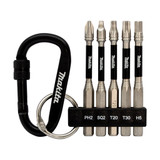Makita Impact XPS Mix Set & Carabiner 76mm 5 Piece - E-26157