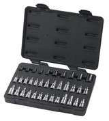 Gearwrench Socket Set Drive Standard Hex E-Torx® & Torx® Bit SAE/Metric 36 Piece 1/4", 3/8" & 1/2" - 80726