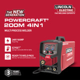 Lincoln Electric Powercraft 4 In 1 10amp Multi Process Welder 200M - K69074-2