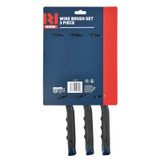 Redline Wire Brush Set 3 Piece - RLWB002