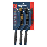 Redline Wire Brush Set 3 Piece - RLWB002