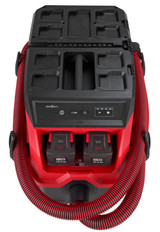Milwaukee M18 FUEL™ PACKOUT™ Dual Battery AC/DC 34L M-Class Dust Extractor w/ VACLINK™ and ONE-KEY™ (Tool Only) - M18ONEF2POVC34M0