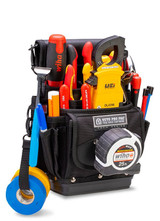 VETO Pro Pac VPP10254 TP4 Tech Tool Pouch W/Plastic Base Blackout 22 Pockets - VETOTP4BBLACK