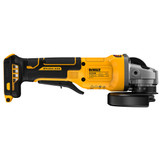 Dewalt 18V XR Brushless 125mm Angle Grinder with Paddle Switch - Skin Only - DCG408N-XJ