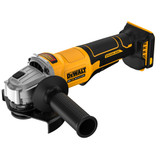 Dewalt 18V XR Brushless 125mm Angle Grinder with Paddle Switch - Skin Only - DCG408N-XJ