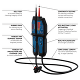 Bosch 1000V Voltage Tester IP65 - GVT 1000-15 - 601077800