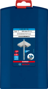 Bosch EXPERT SDS Plus-7X Hammer Drill Bit 7 Piece Set 5/6/6/8/8/10/12 MM - 2608900195