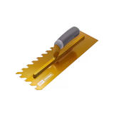Order In - Refina NOTCHTILE Standard Trowel Right Handed H45 Notch Gold Soft Grip 280x115 MM 12 MM - 2022812R