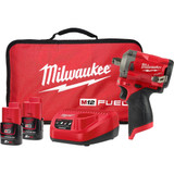 Milwaukee Impact Wrench Stubby 1/2" 12V M12FIWF12-202B Kit