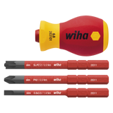 Wiha Screwdriver W/Bit Holder Set Slim Vde 1000V - WH-41230