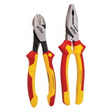 Wiha Plier Set 2Pc Linesman/Sidecutters Vde 1000V - WH-41926