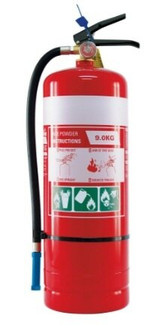 Megafire Extinguisher 9Kg C/W Wall Bracket - MF9ABE
