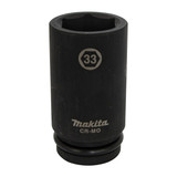 Order In - Makita 33mm x 90 Impact Socket 3/4 Square Drive - E-27349