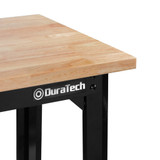 DuraTech Solid Wood Top Workbench In Black 4 FT./48” - DT501011