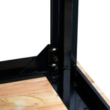 DuraTech Solid Wood Top Workbench In Black 4 FT./48” - DT501011