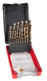 Order In - Saber X-SET HSS-Co5 (Cobalt) Metric Twist Drill Set With Bonus Countersink - 8012-XM3