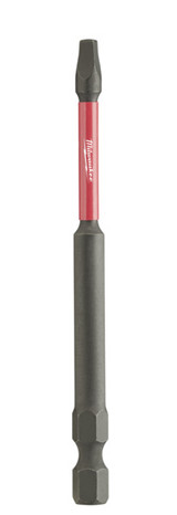 Order In - Milwaukee SHOCKWAVE™ Power Bit Square Recess #2 89 MM 3.5" 25 Piece - 48324795A