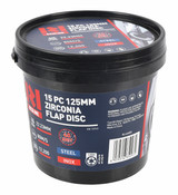 Pre Order - Redline Flap Disc Bulk Pack 40-Grit  125 MM 15 Piece - RL446805