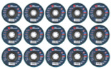 Redline Flap Disc Bulk Pack 125 MM 40/60/80 15 Piece - RL446807