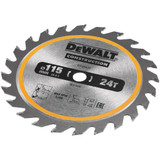 Order In - Dewalt Circular Saw Blade Cordless Framing  24T 115 x 9.5 MM - DT20420-QZ