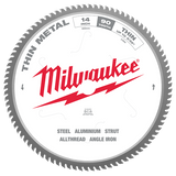 Order In - Milwaukee Thin Metal Circular Saw 90T 355 MM 14" - 48408510