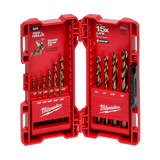 Order In - Milwaukee Red Helix ™ Cobalt Imperial Drill Bit 15 Piece Kit - 48892340