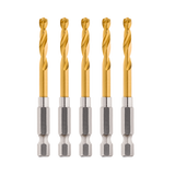 Order In - Milwaukee SHOCKWAVE™ Red Helix Titanium Drill Bit 4.2mm 5 Pack - 48894909