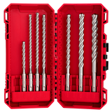 Milwaukee SDS Plus MX4 4-Cut Drill Bit 7 Piece Set - 49323556
