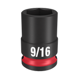 Order In - Milwaukee SHOCKWAVE™ Standard 6 Point Impact Socket 9/16" 3/8" Drive - 49666107