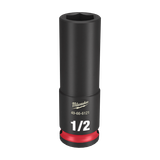 Order In - Milwaukee SHOCKWAVE™ Deep 6 Point Impact Socket 1/2" 3/8" Drive - 49666121