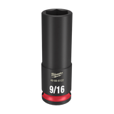 Order In - Milwaukee SHOCKWAVE™ Deep 6 Point Impact Socket 9/16" 3/8" Drive - 49666122