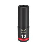Order In - Milwaukee SHOCKWAVE™ Deep 6 Point Impact Socket 13 MM 3/8" Drive - 49666155