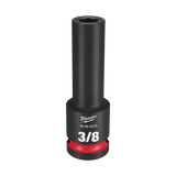 Order In - Milwaukee SHOCKWAVE™ Deep 6 Point Impact Socket 3/8" 1/2" Drive - 49666220