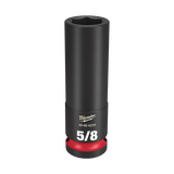Order In - Milwaukee SHOCKWAVE™ Deep 6 Point Impact Socket 5/8" 1/2" Drive - 49666224