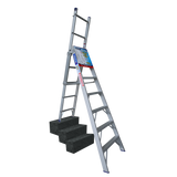 Order In - INDALEX AL 150KG Pro Combination Ladder 2.1M-3.5M - PROC7