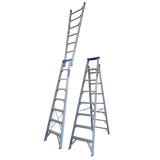 Order In - INDALEX AL Pro Dual Purpose Step Ladder 2.4M-4.4M - PRODP8