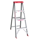 Order In - INDALEX AL 150KG Single Sided Step Ladder 1.2M - TRDS4