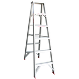 Order In - INDALEX AL 150KG Double Sided Step Ladder 1.8M - TRDS6D