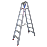 Order In - INDALEX AL 135KG Double Sided Step Ladder 2.1M - TRDS7D