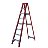 Order In - INDALEX FG 135KG Single Sided Step Ladder 2.4M - TRDSF8
