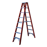 Order In - INDALEX FG 135KG Double Sided Step Ladder 2.4M - TRDSF8D
