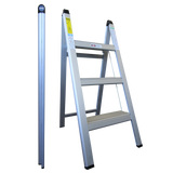 Order In - INDALEX AL 100KG Slimline Stepladder 0.9M - TS-80