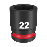 Order In - Milwaukee SHOCKWAVE™ Standard 6 Point Impact Socket 22 MM 1/2" Drive - 49666254