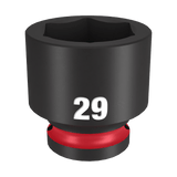 Order In - Milwaukee SHOCKWAVE™ Standard 6 Point Impact Socket 29 MM 1/2" Drive - 49666261