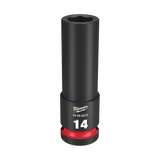 Order In - Milwaukee SHOCKWAVE™ Deep 6 Point Impact Socket  14MM 1/2" Drive - 49666275