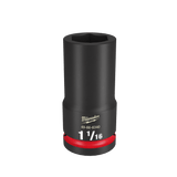 Order In - Milwaukee SHOCKWAVE™  Deep 6 Point Impact Socket 1-1/16" 3/4" Drive - 49666340